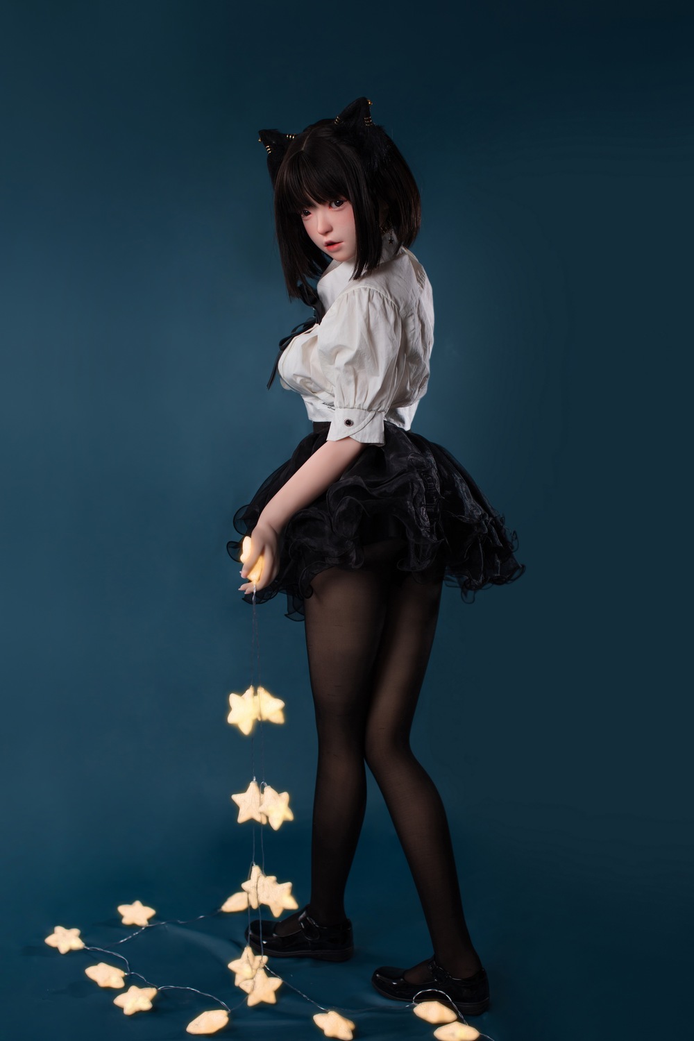148cm/4ft10 C-cup Silicone Head Sex Doll – Sheridan - FavDoll